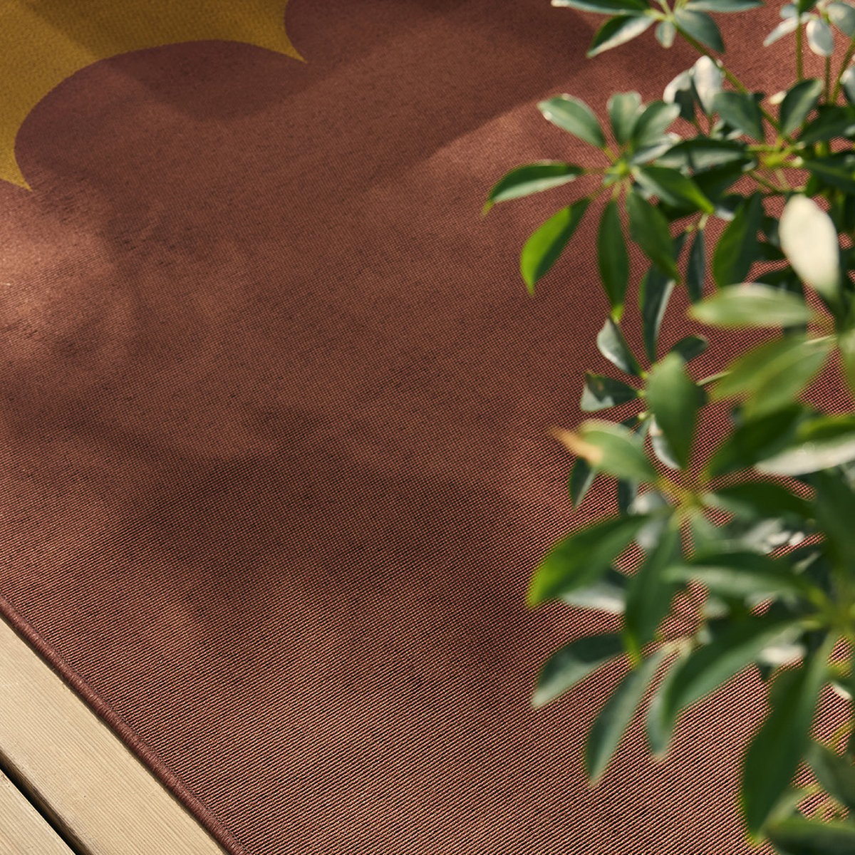 Tapis extérieur moderne bicolore RIVIERA marron, NAZAR RUGS