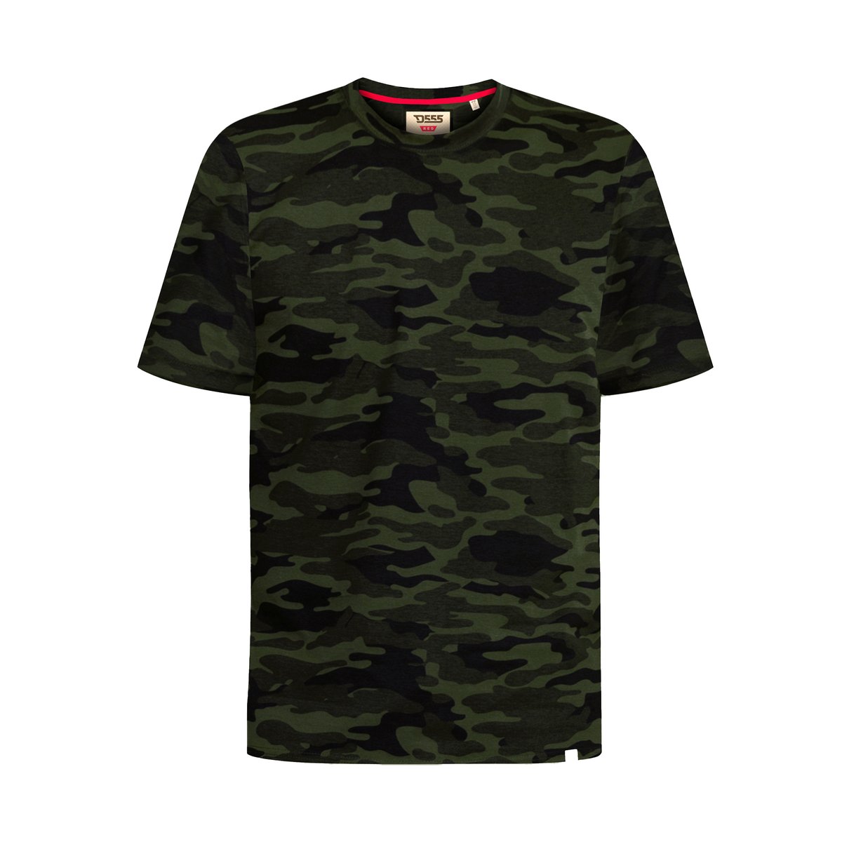 T-shirt manches courtes motif/style camouflage GASTON camouflage jungle, DUKE