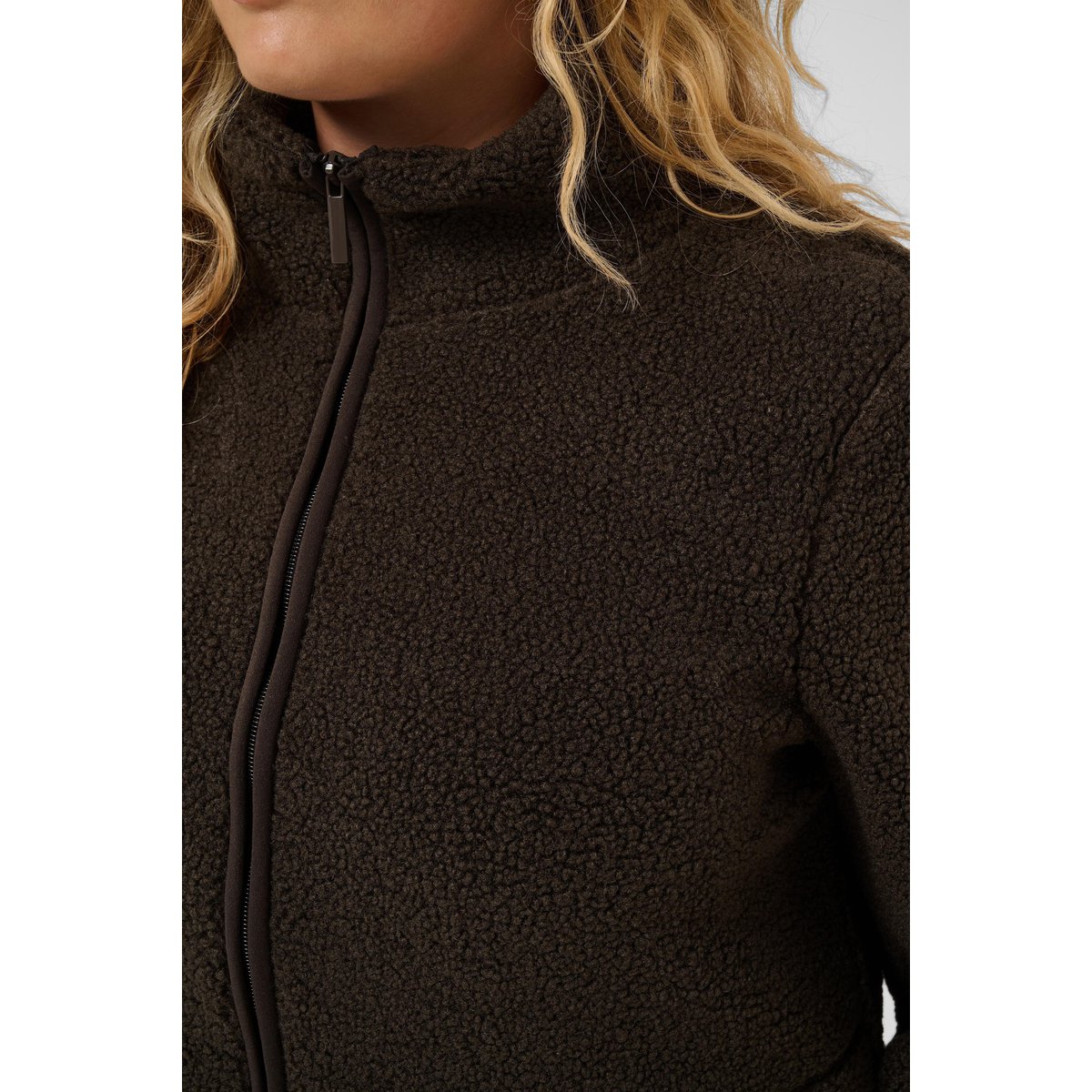 Manteau marron major brown, KAFFE CURVE