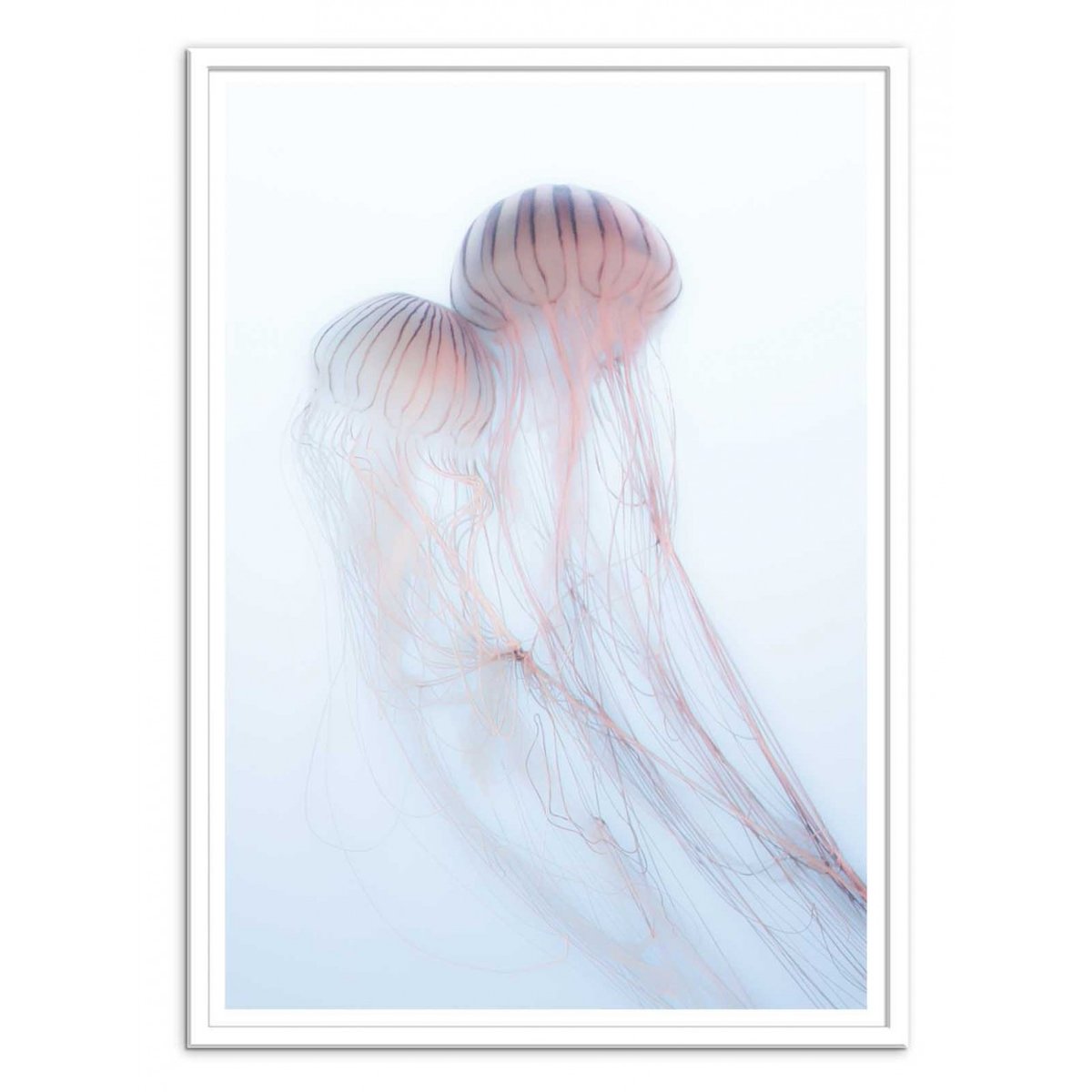 Affiche d’art et cadre noir 30 x 40 cm - Lovers - Takeshi  Marumoto affiche d'art, WALL EDITIONS