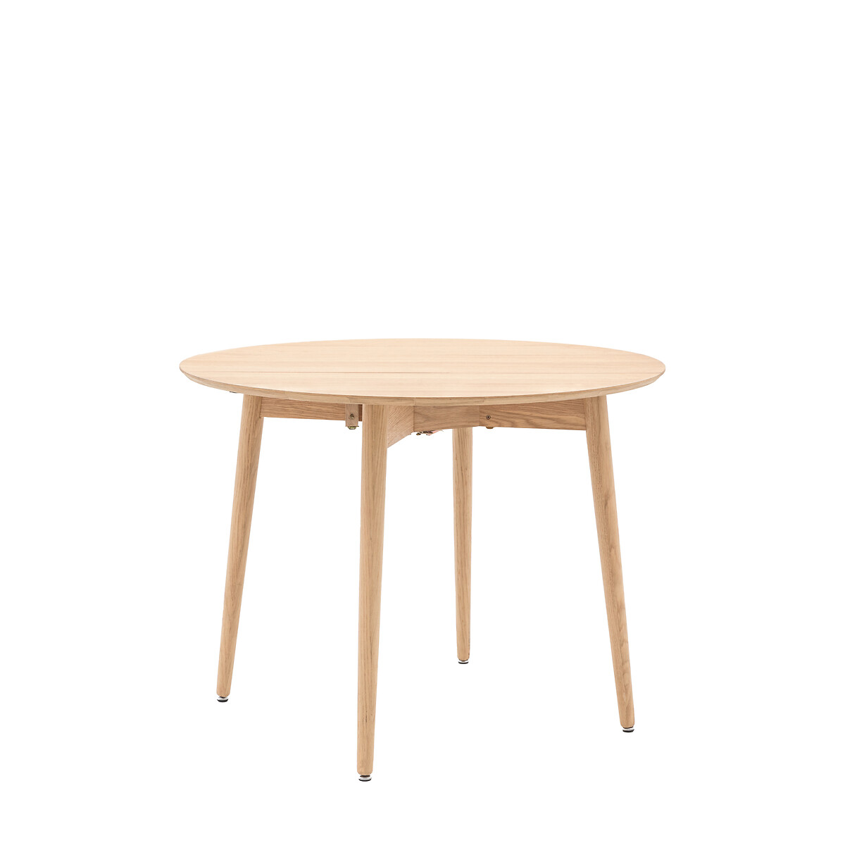 Hale Natural Oak Round Folding Dining Table (Seats 4) oak, ÉDITÉ