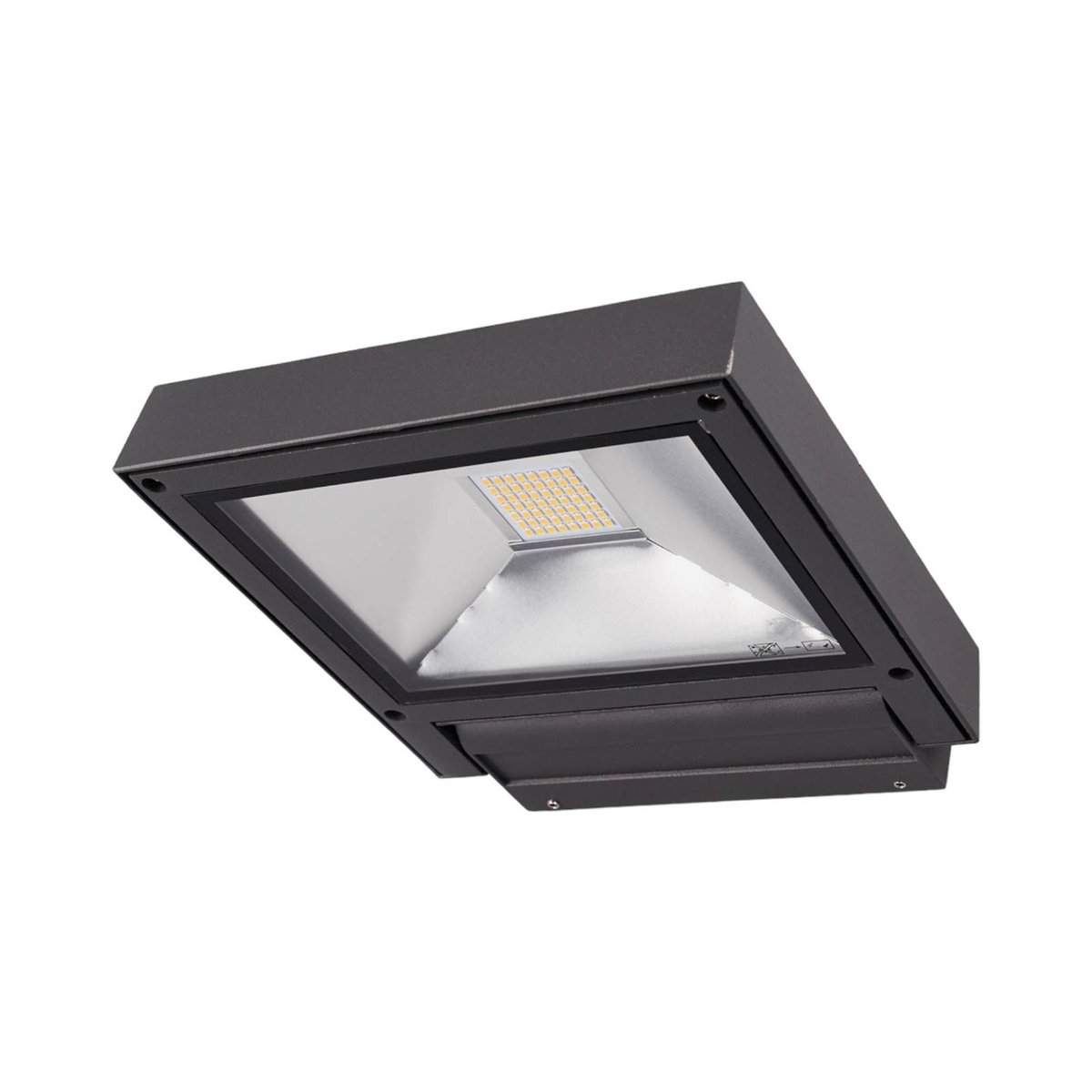 Luminaire extérieur en aluminium moderneLED anthracite, LUCANDE
