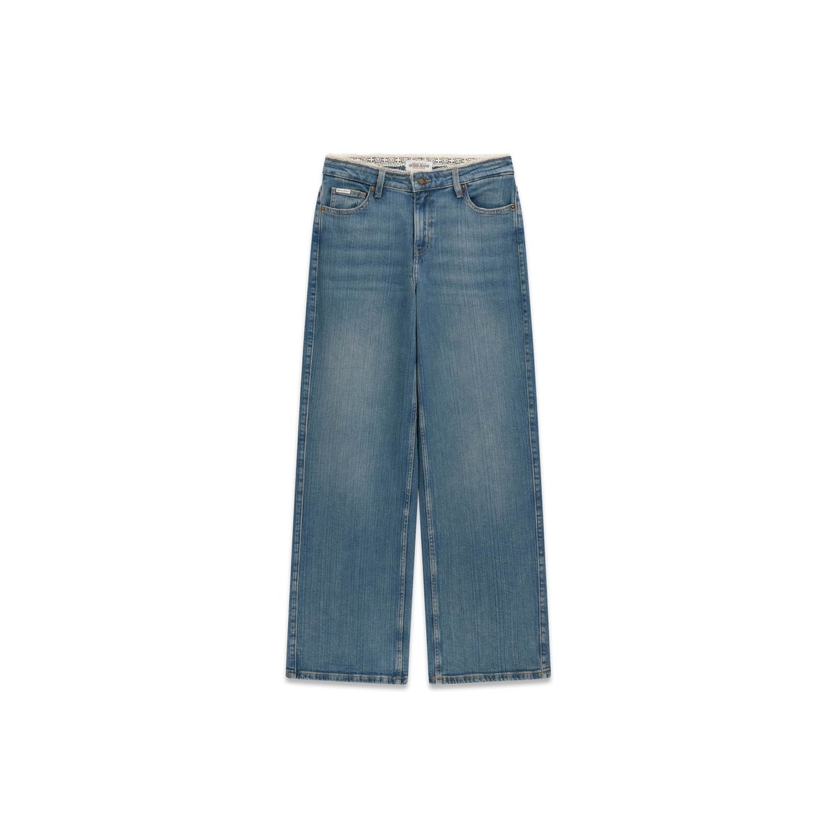G11 Jeans Wide-Leg bleu, GUESS JEANS