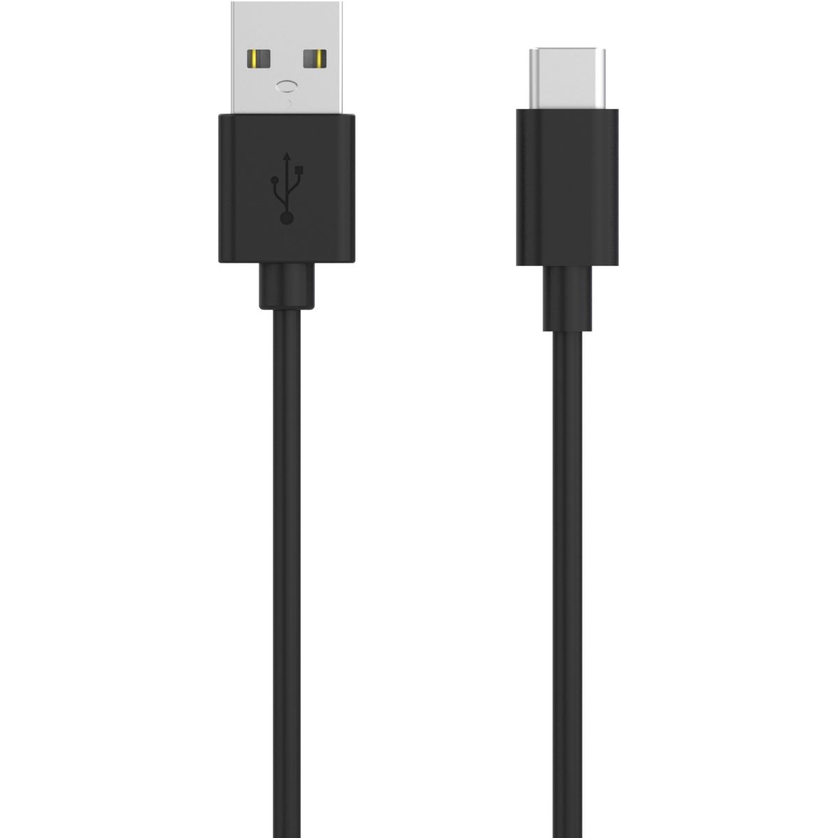 Câble USB-C vers USB 90cm Noir couleur unique, LISTO