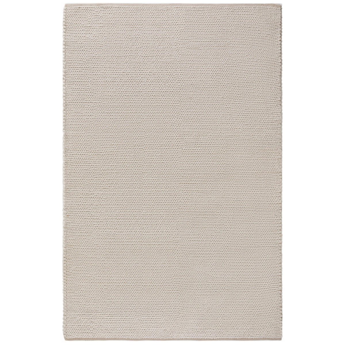 Tapis de laine tissé main UNO crème, BENUTA