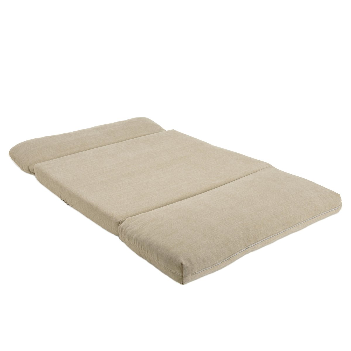Chauffeuse 2 places convertible en tissu ASTORI beige, PIER IMPORT