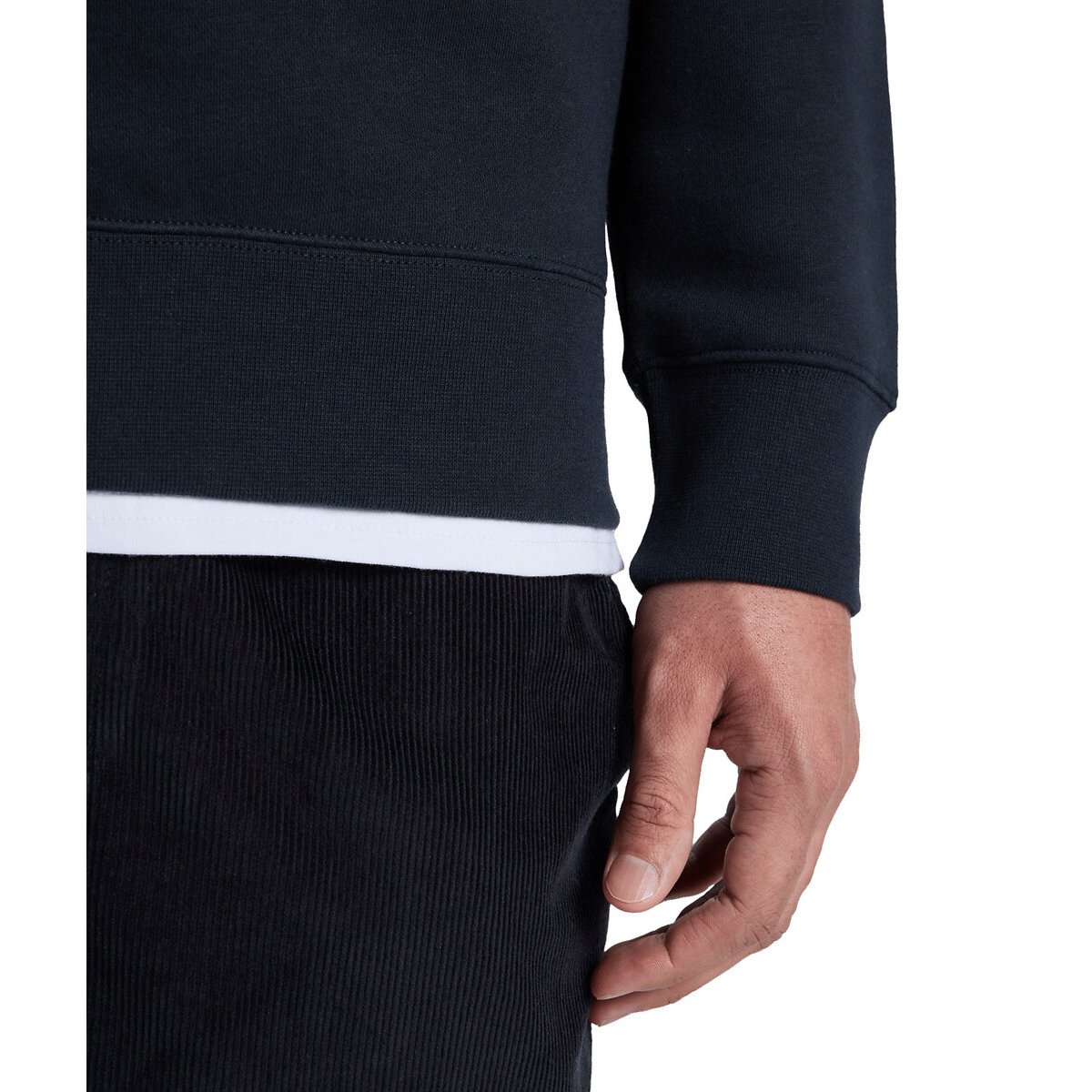 Sweat col rond salt water crew noir, QUIKSILVER