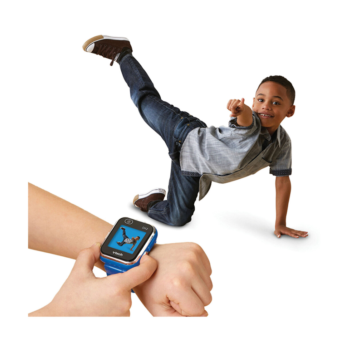 Montre enfant Kidizoom Smartwatch DX2 bleu, VTECH