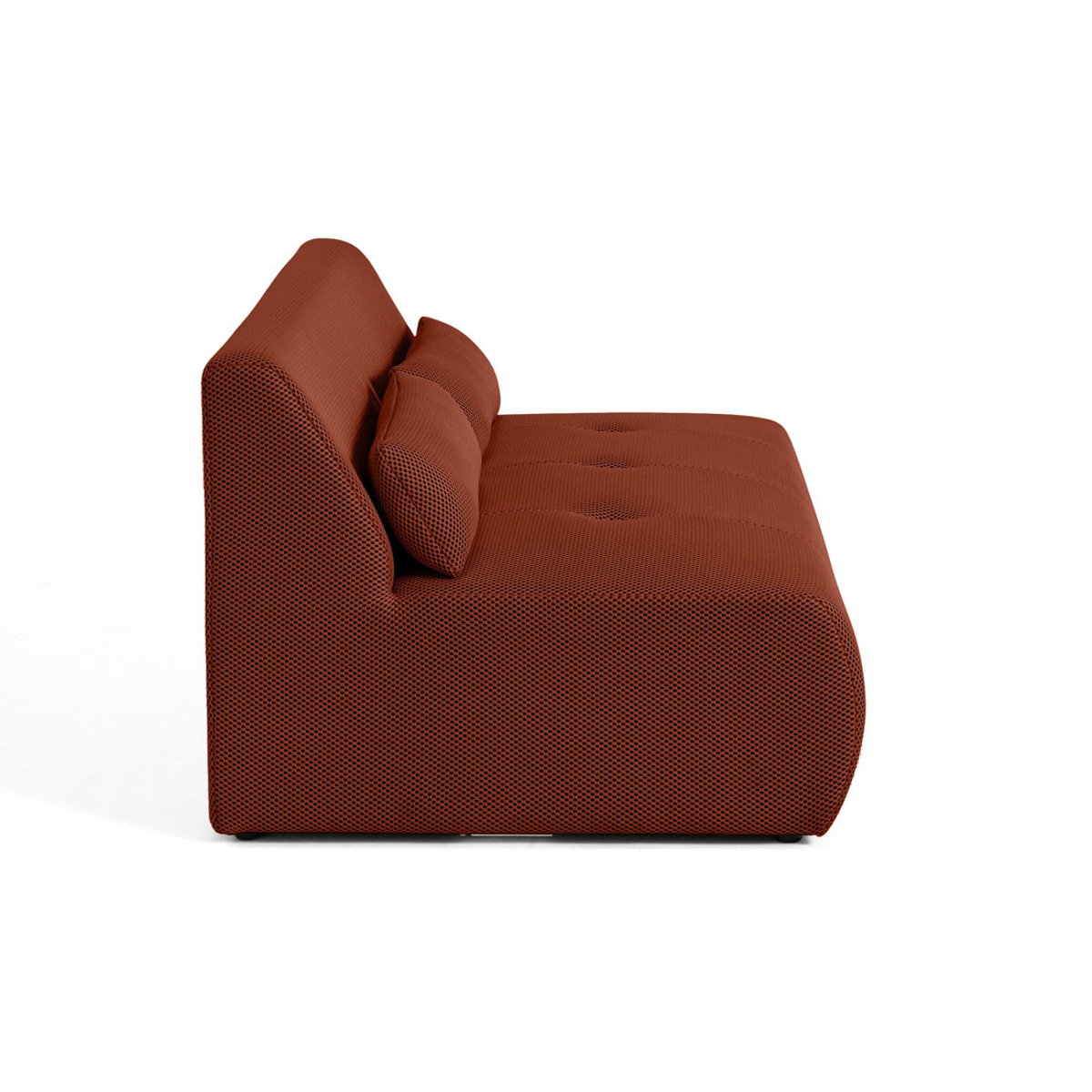 Canapé fixe 2 places - ONYX terracotta, BEST MOBILIER