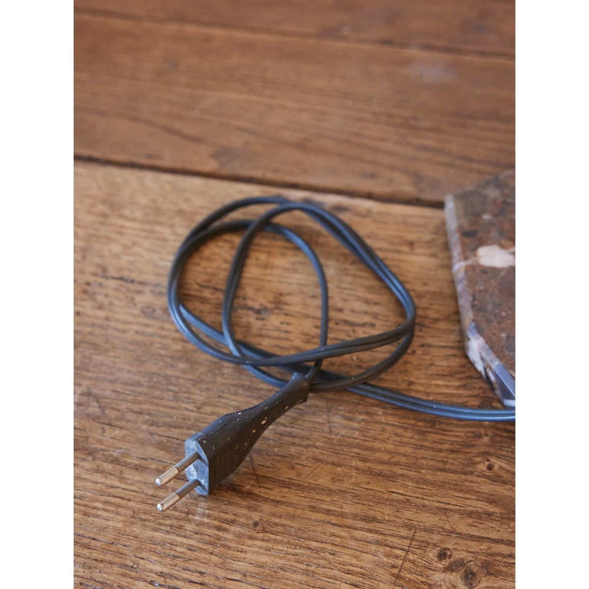 Lampe de bureau en métal vintage Julia N°1064 - Bon état argenté, DEBONGOUT