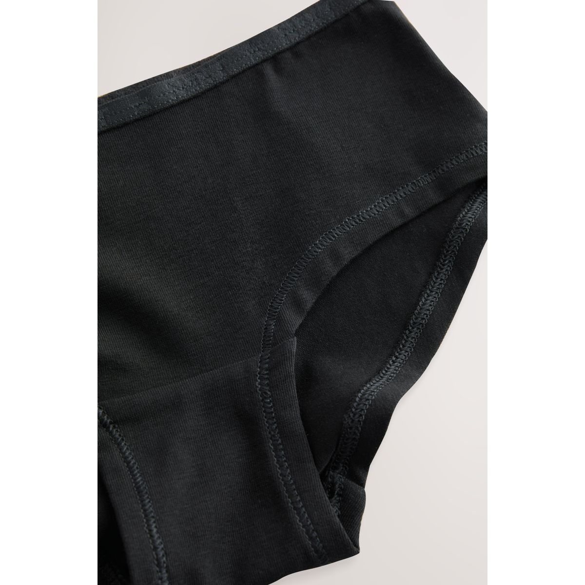 Slip taille basse, lot de 7 noir, NEXT