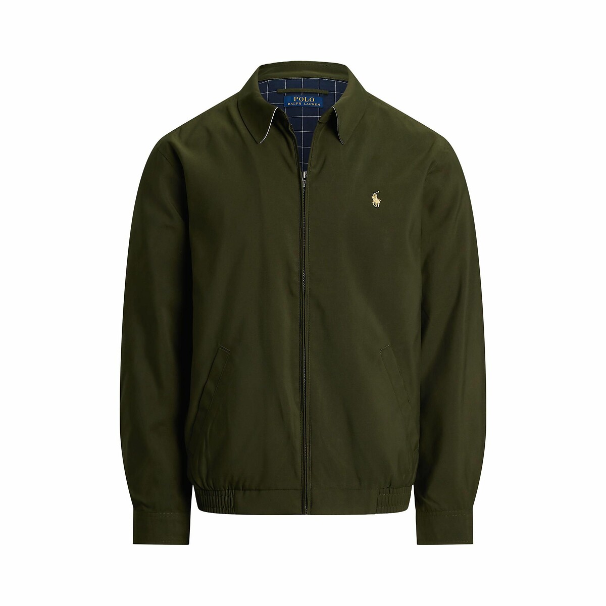 Giacca bi-swing in twill verde oliva, POLO RALPH LAUREN