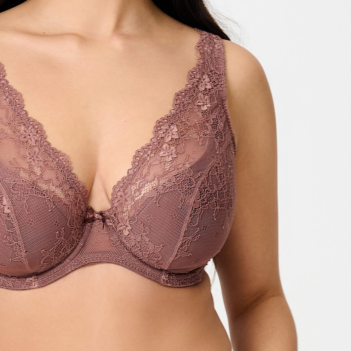 DAILY S-G demi mousse plongeant cognac, LINGADORE