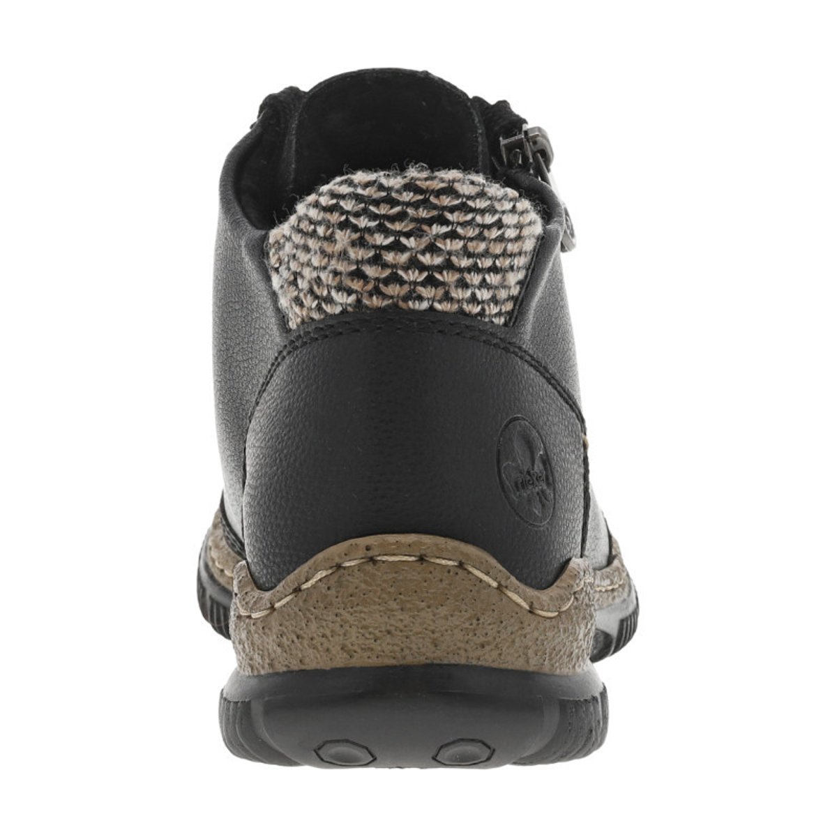 Sneakers en cuir marron à talon plat avec des lacets ronds et logo embossé marron, TIMBERLAND