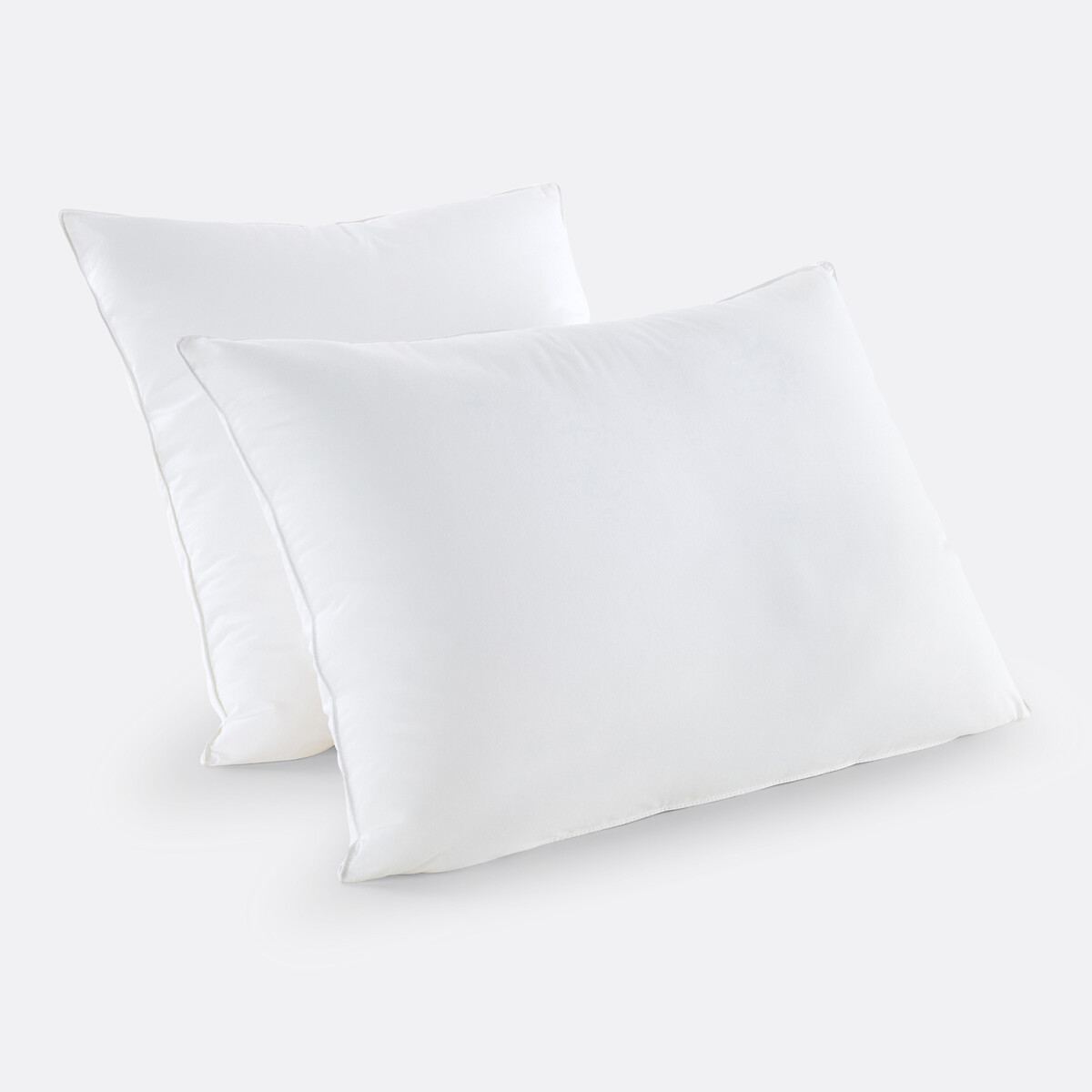Oreiller ferme percale Qualigel blanc, LA REDOUTE INTERIEURS