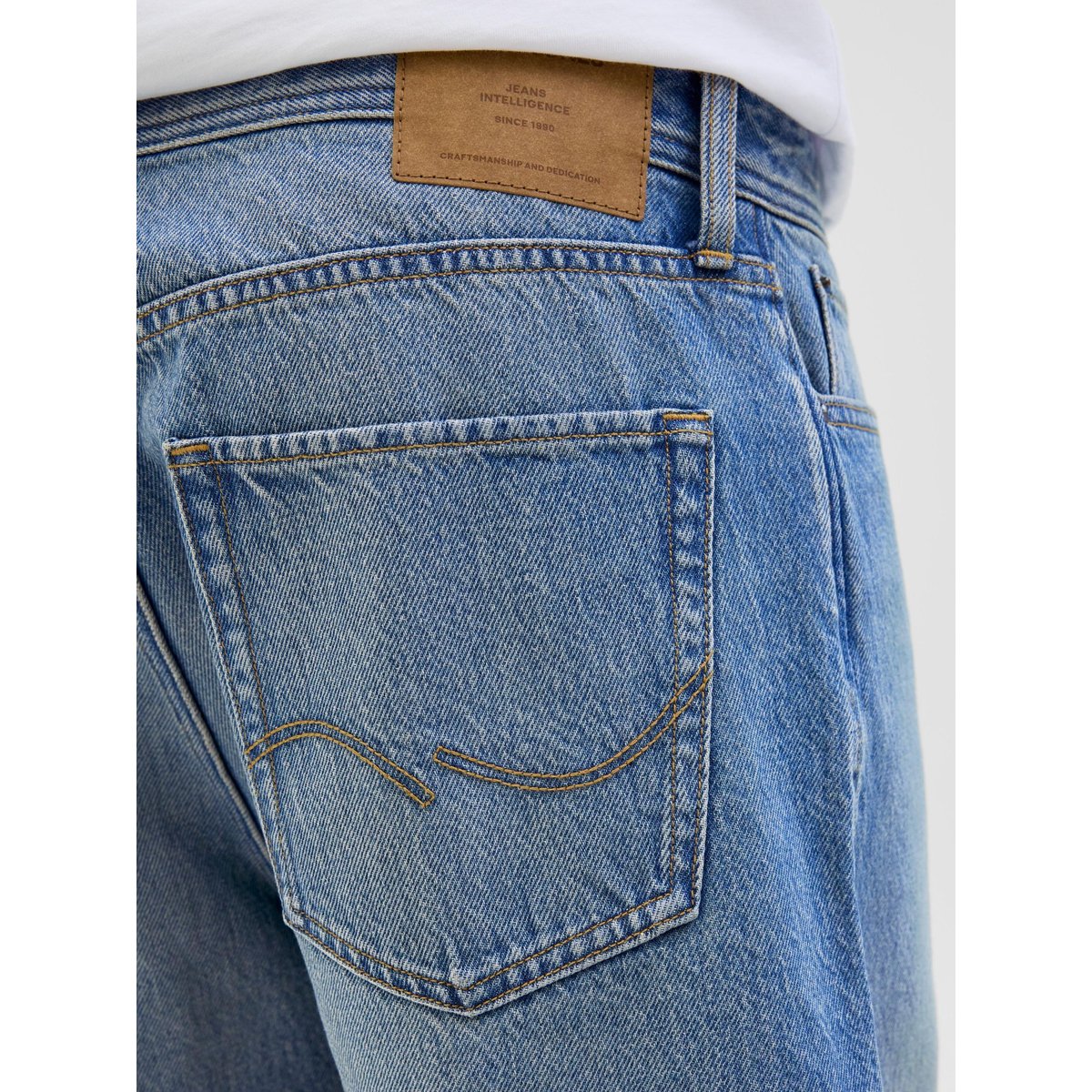 Short en jean blue denim, JACK & JONES