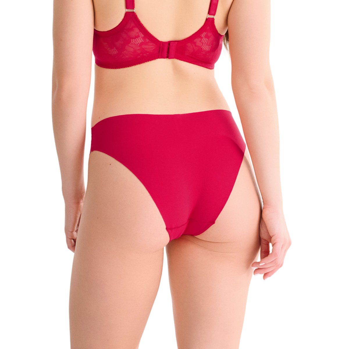 Culotte coupe nette EVERYDAY rouge, LISCA