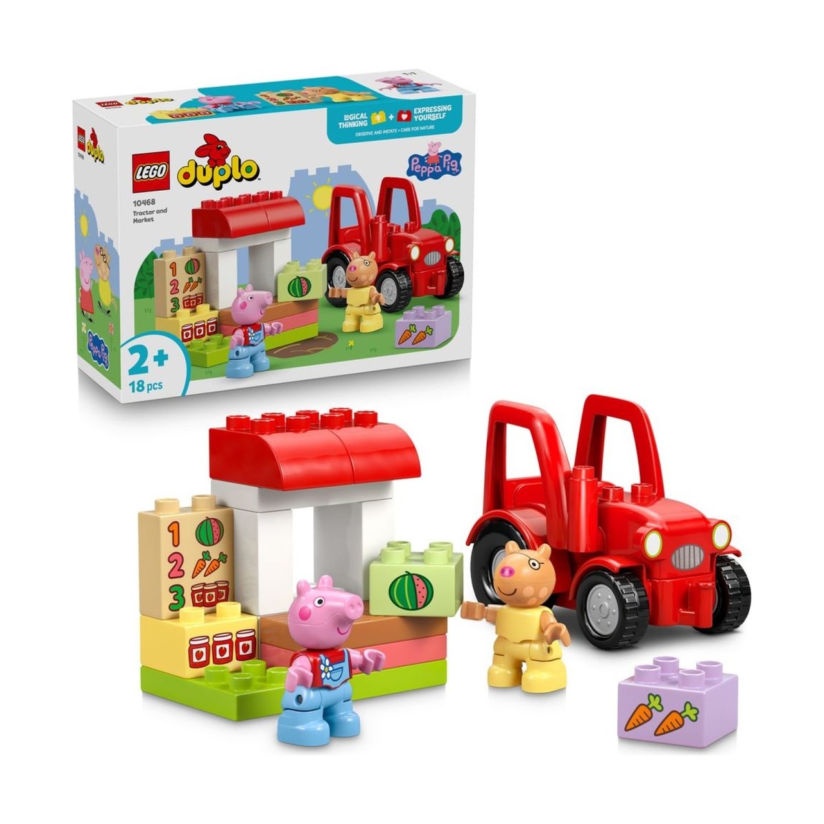 Duplo Tracteur et marché v019845, LEGO