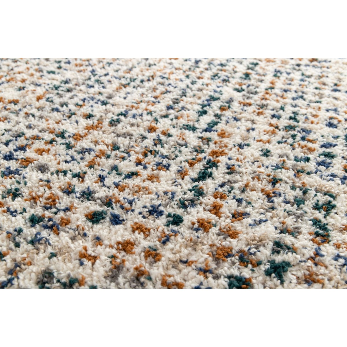 Tapis épais à franges WHISPER palette colorée, AFK LIVING