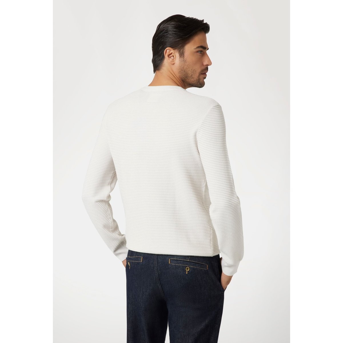 Pull En Viscose Mélangée gris, GUESS