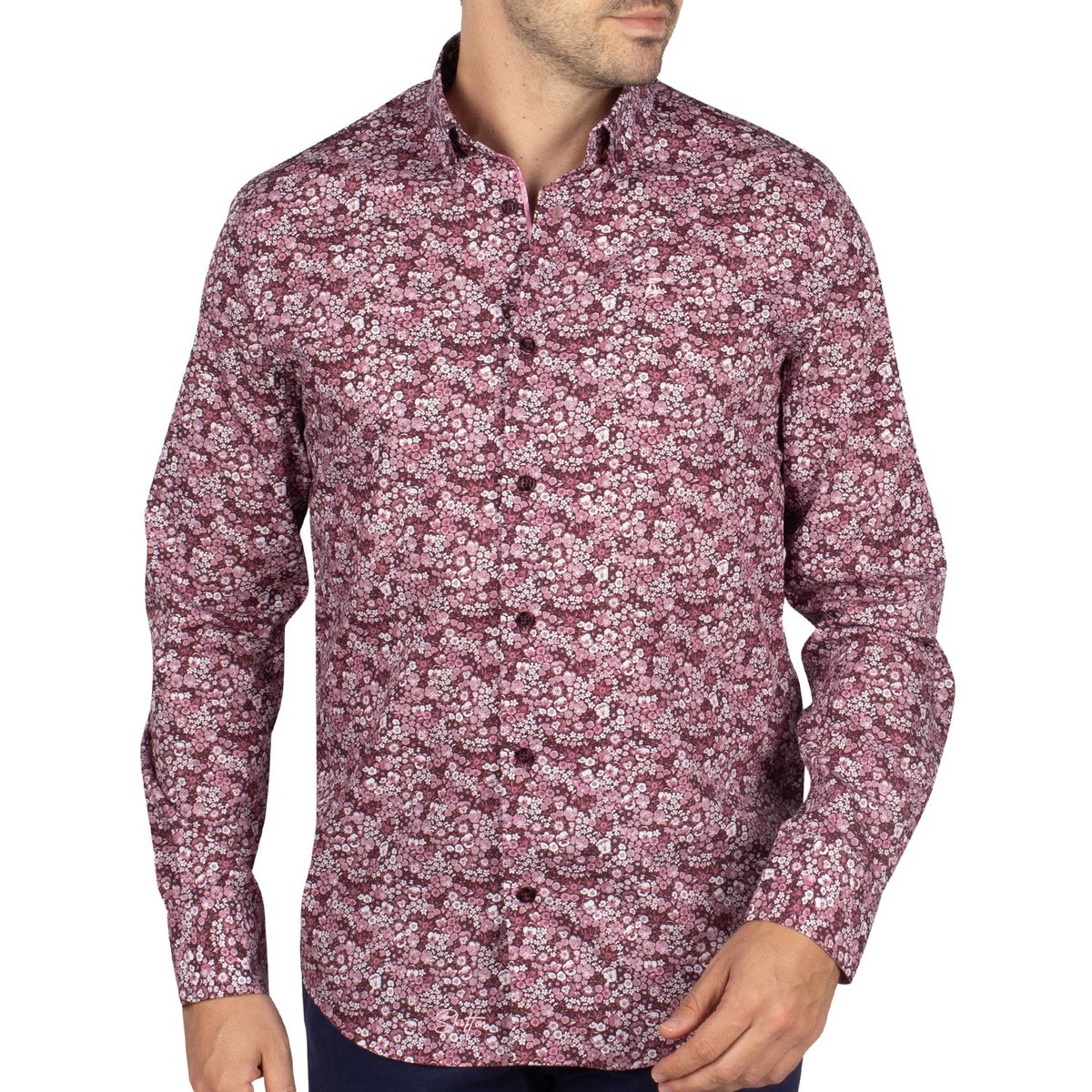 Chemise liberty prestige fuchsia, SHILTON