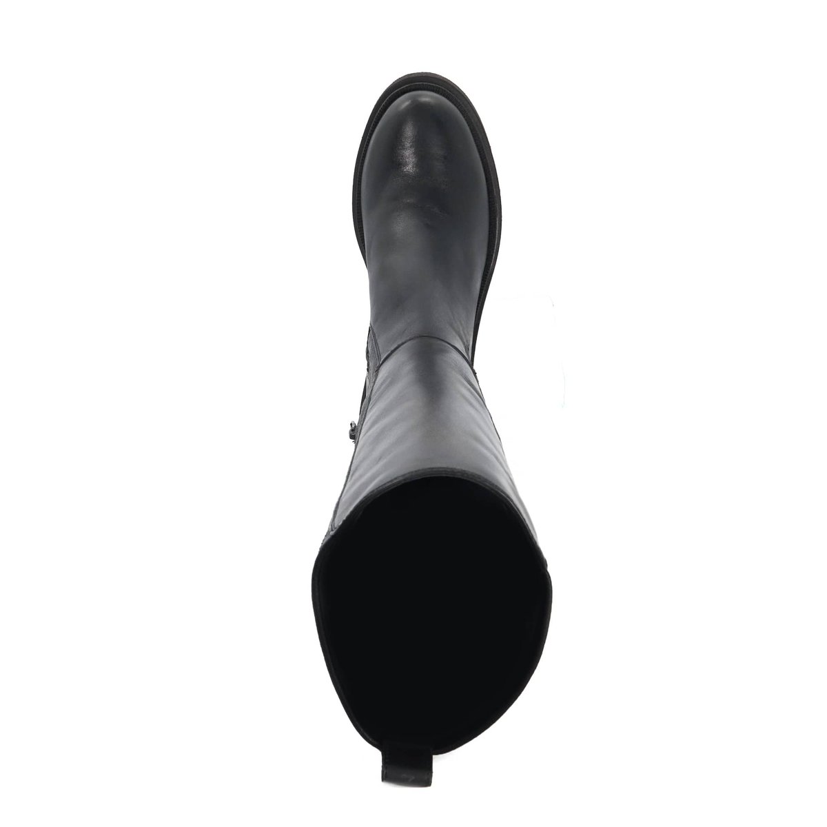 Bottes au genou à enfiler - TONI black-leather, DUNE LONDON