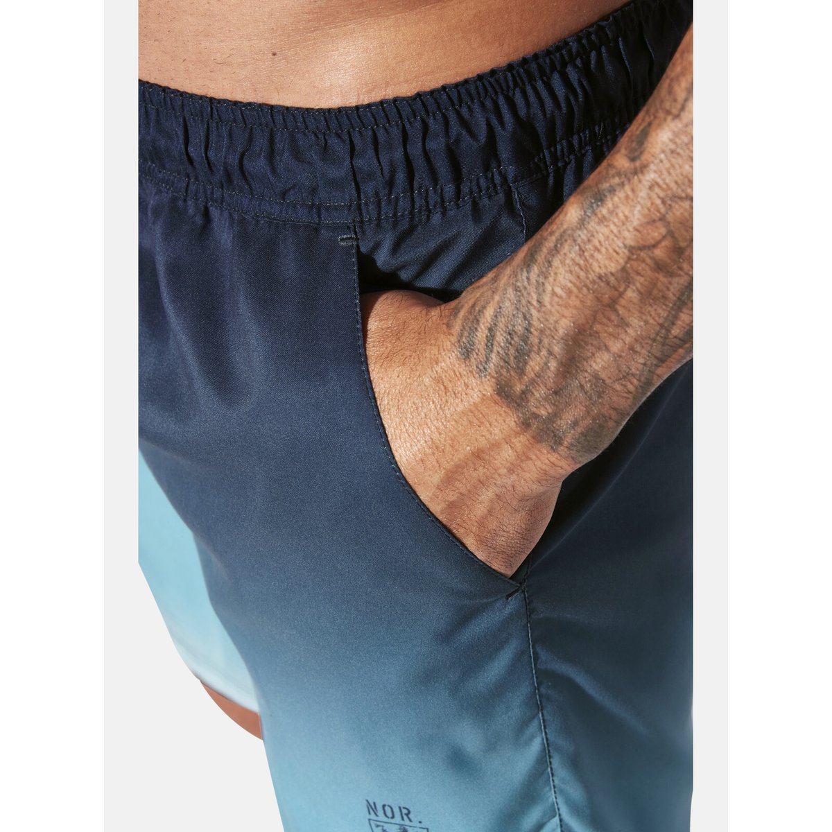 Short de bain WERENFRIED bleu, JAN VANDERSTORM