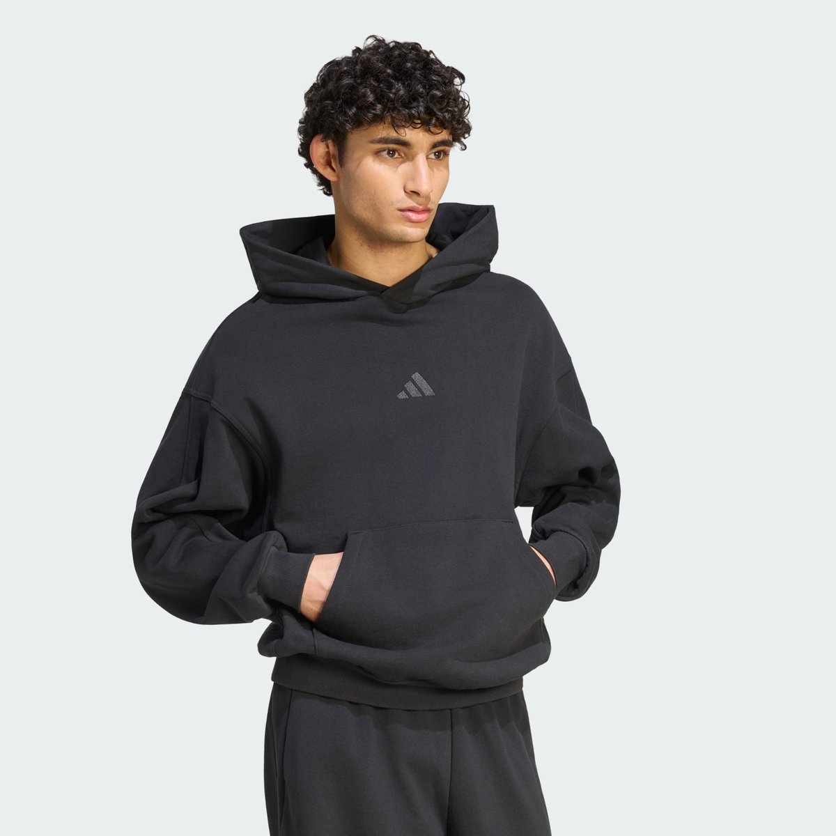 Sweat-Shirt À Capuche Petit Logo Adidas Kit Sweat-Shirt À Capuche Petit Logo Adidas Kit black, ADIDAS SPORTSWEAR