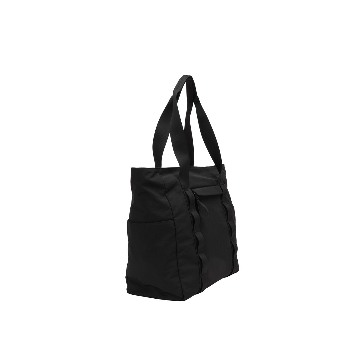 Sac cabas modèle Lica fabriqué à partir de matériaux recyclés noir, MARC O'POLO