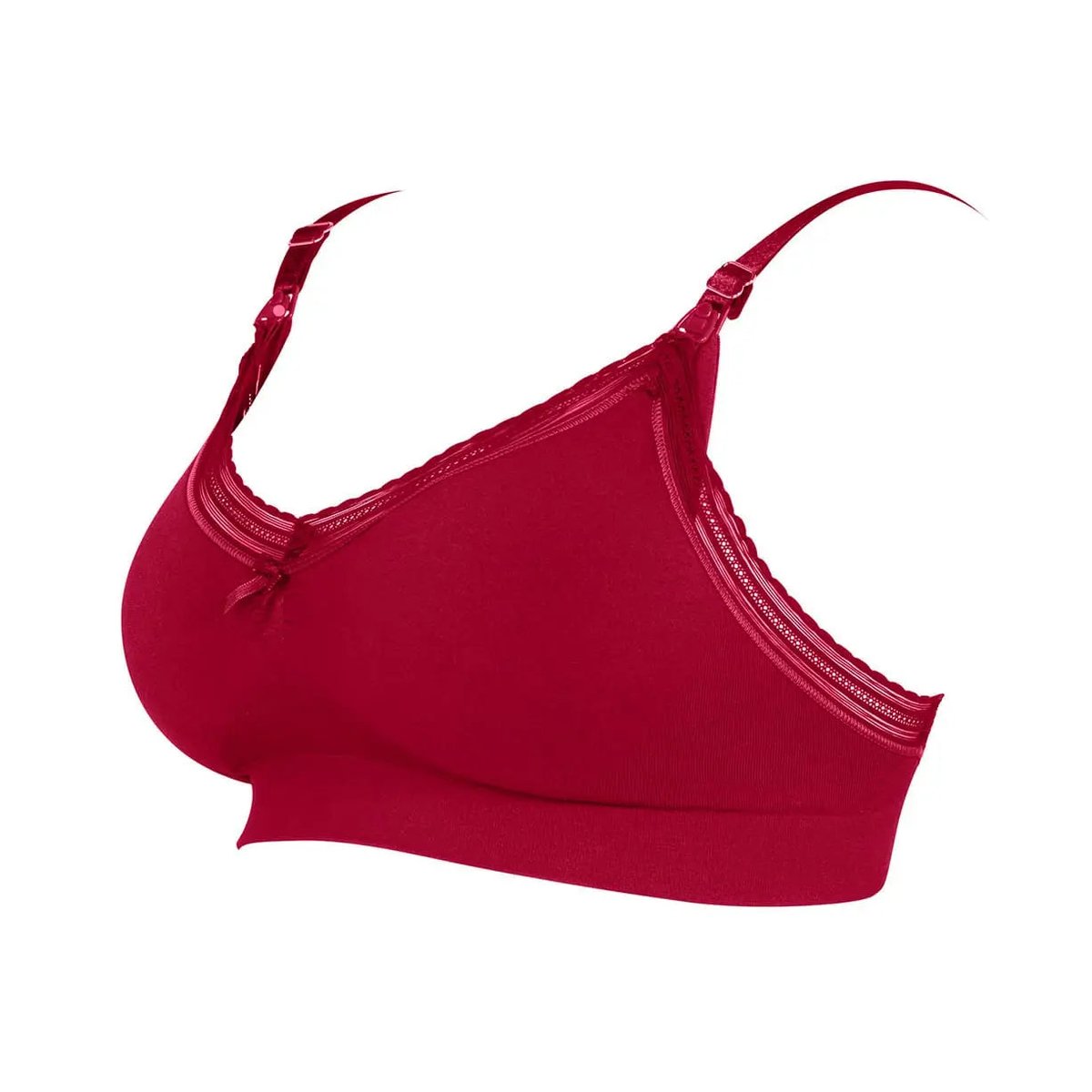 Brassière de grossesse et d'allaitement Milk bordeaux, CACHE COEUR