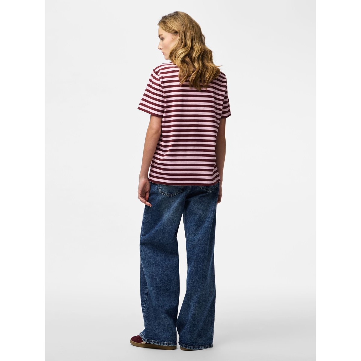 T-Shirt tawny port, PIECES