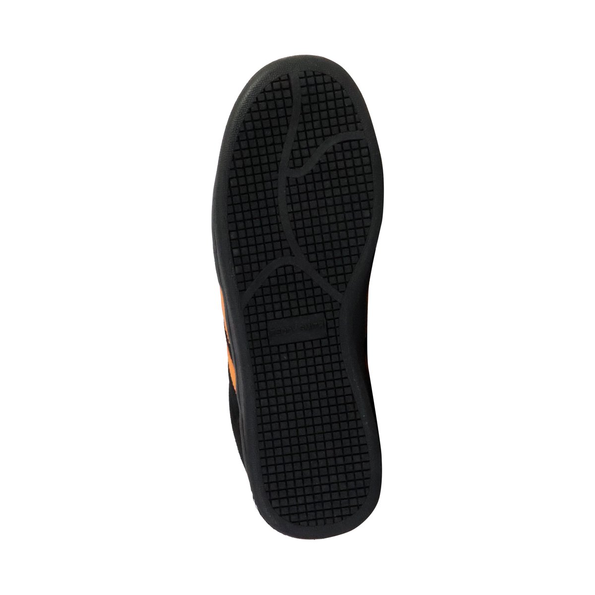Basket Cuir Teddy Smith noir/orange, TEDDY SMITH