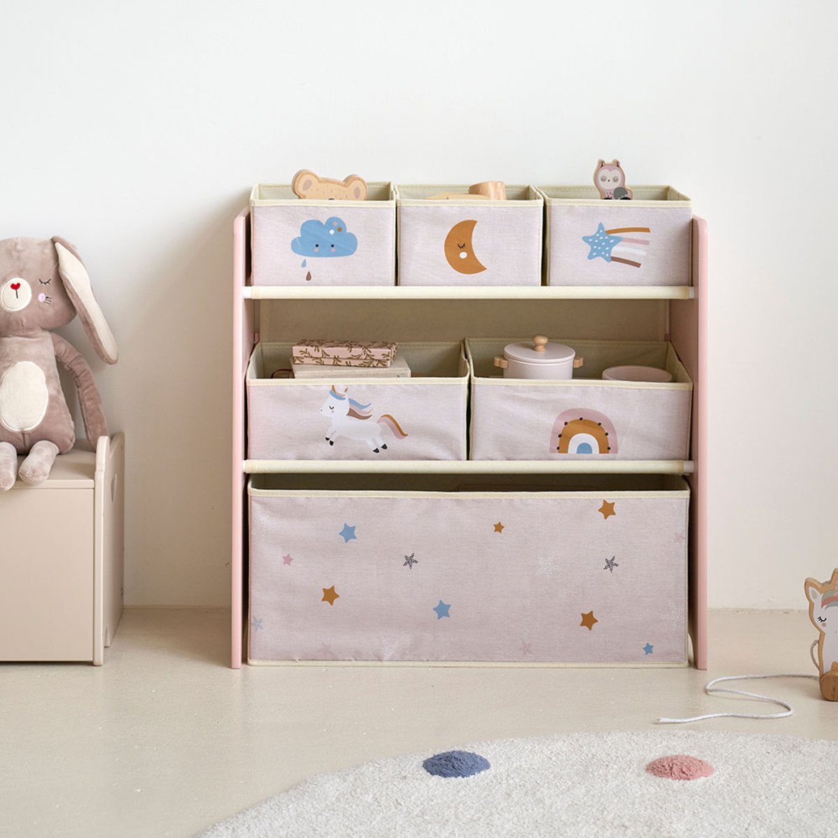 Meuble de rangement rose, PETITE AMELIE