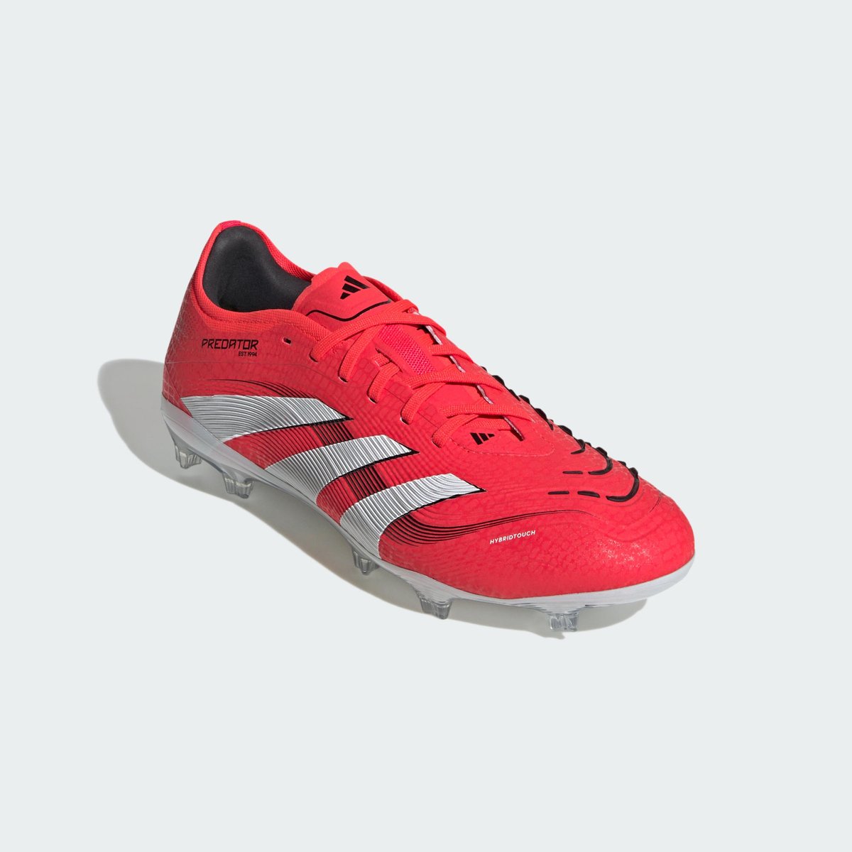 Chaussure Predator Pro Terrain souple lucid red / cloud white / core black, adidas Performance