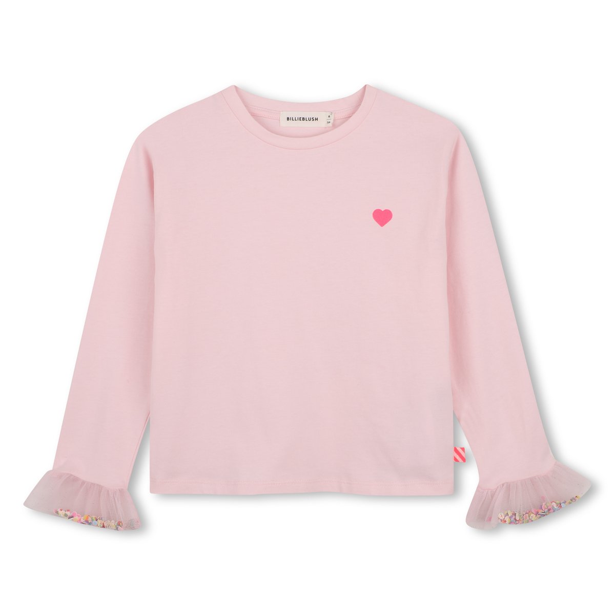 Tee-shirt manches longues rosee, BILLIEBLUSH