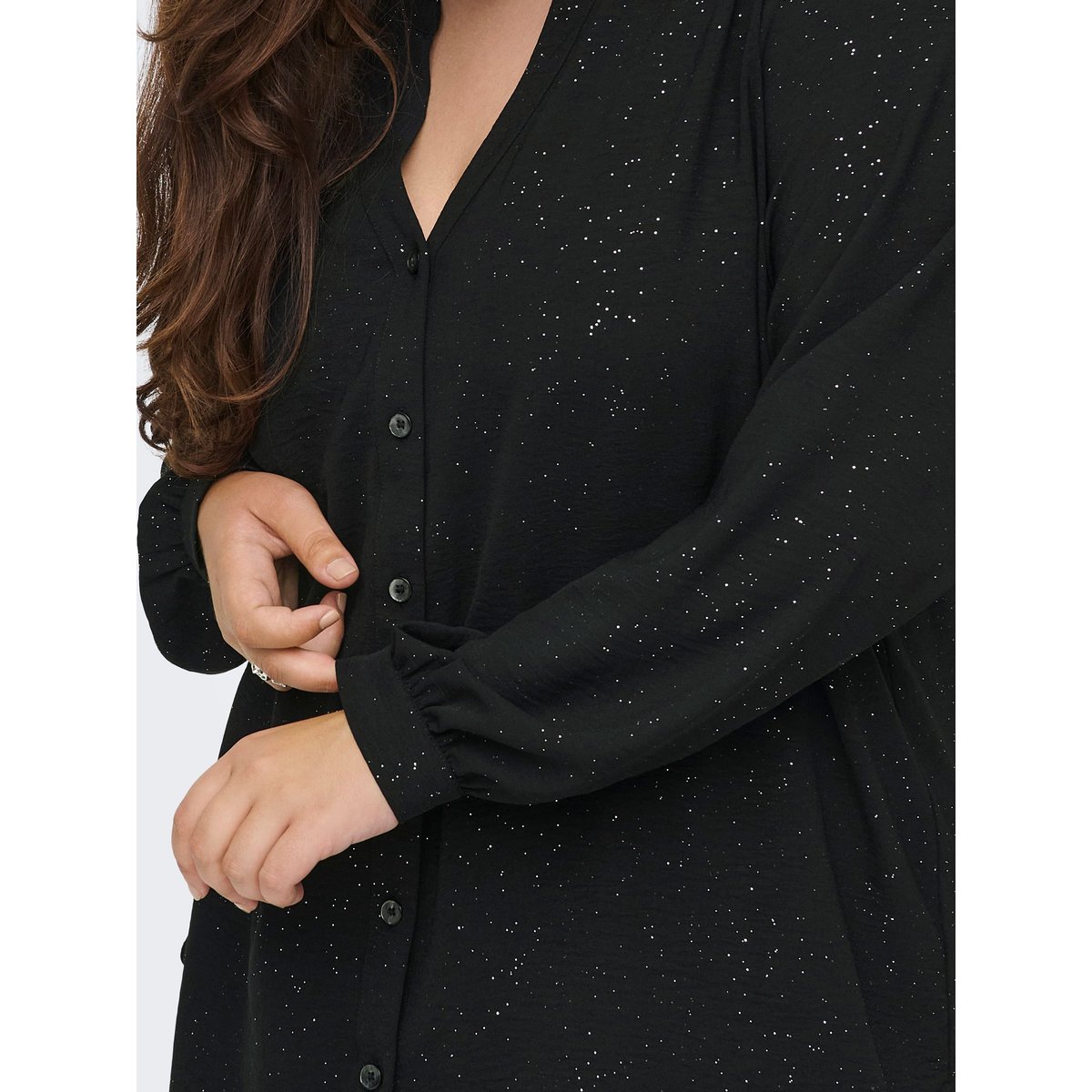Chemise noire - black, ONLY CARMAKOMA