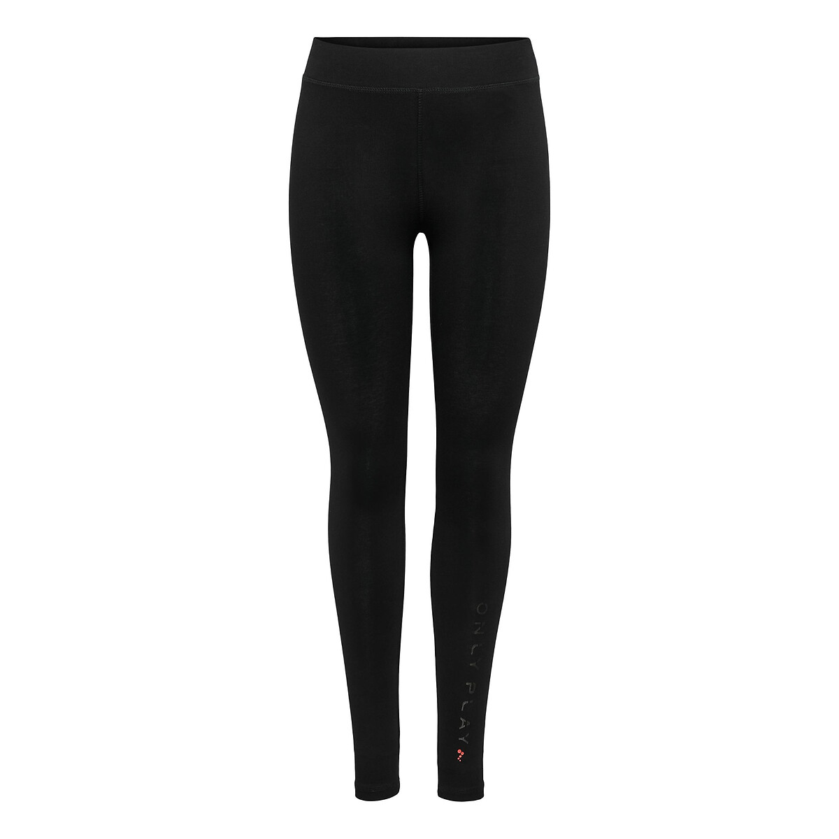 Legging Noon en jersey taille élastiquée noir, ONLY PLAY