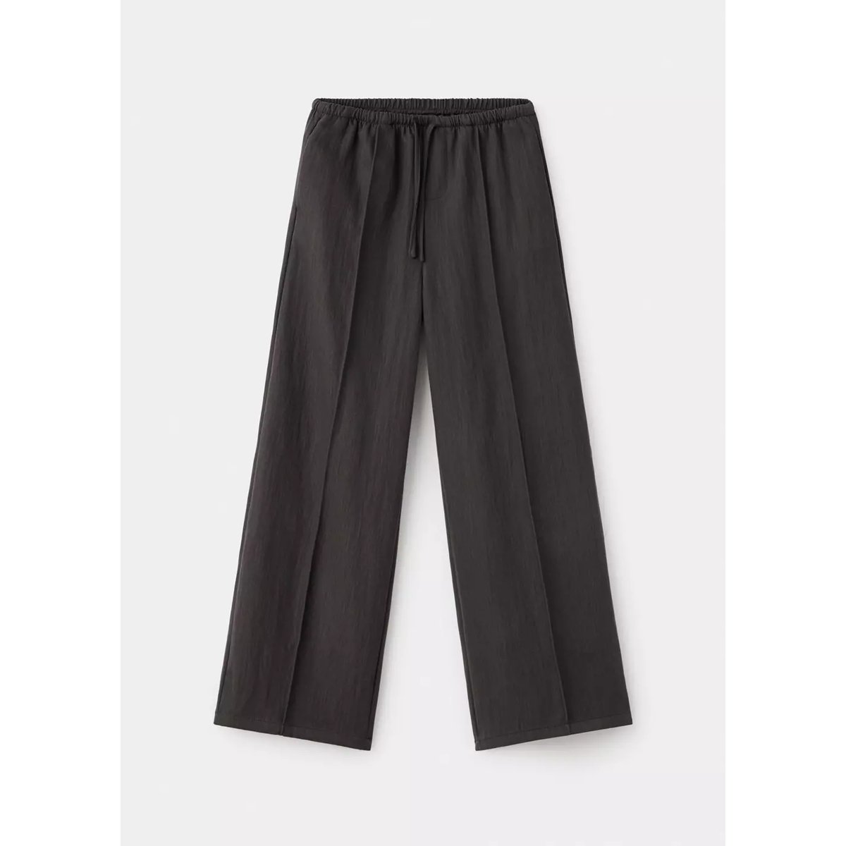 Pantalon droit détail coutures marron, MANGO KIDS