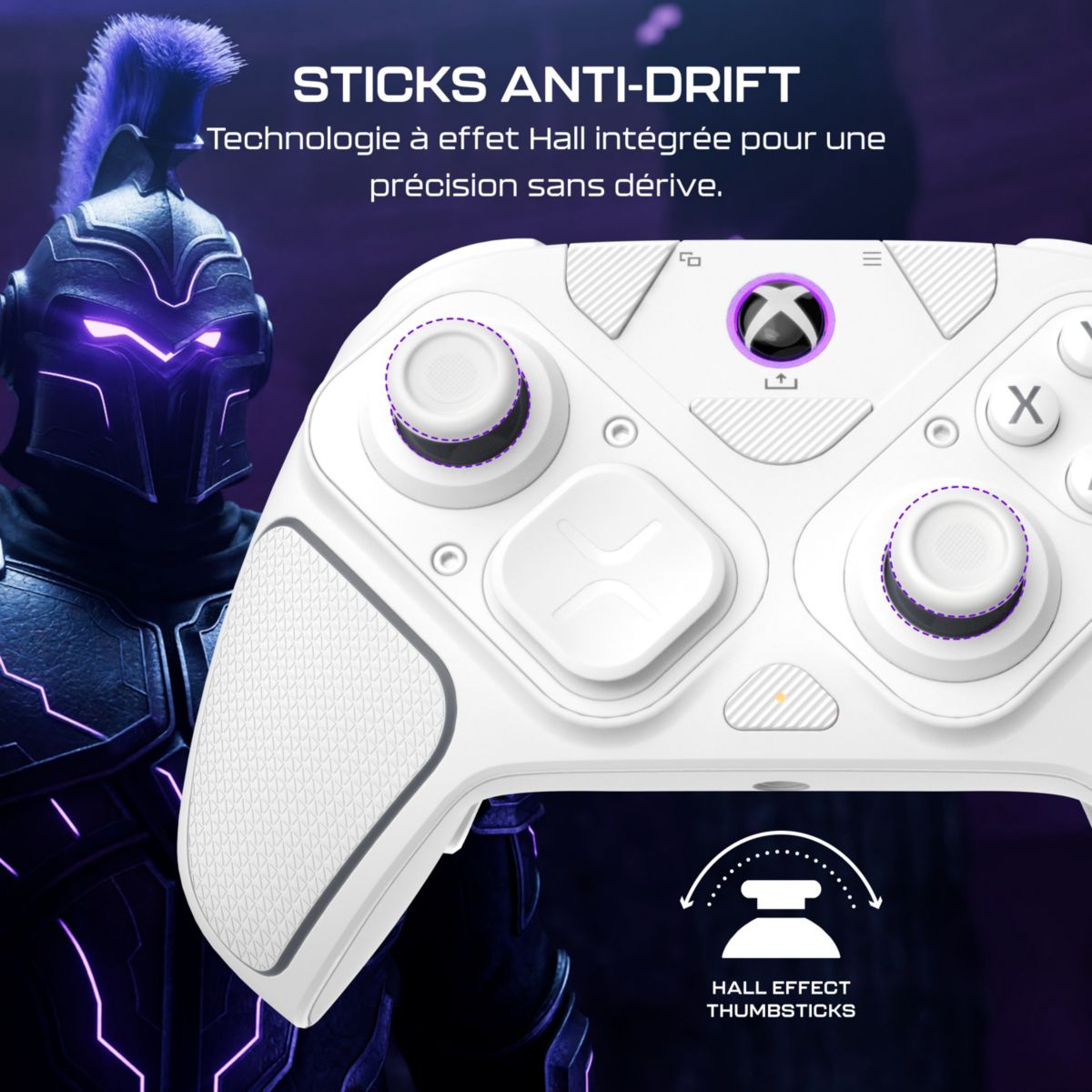 Manette Victrix Pro BFG Reloaded Blanche couleur unique, TURTLE BEACH