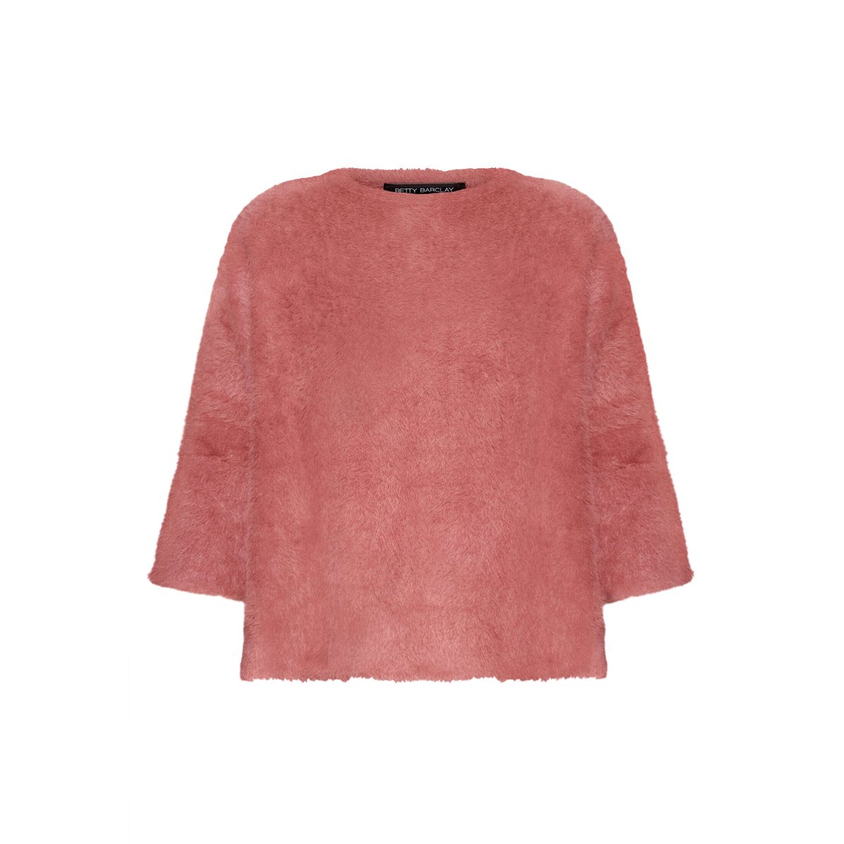 Pull-over basique à encolure bateau dusty red, BETTY BARCLAY