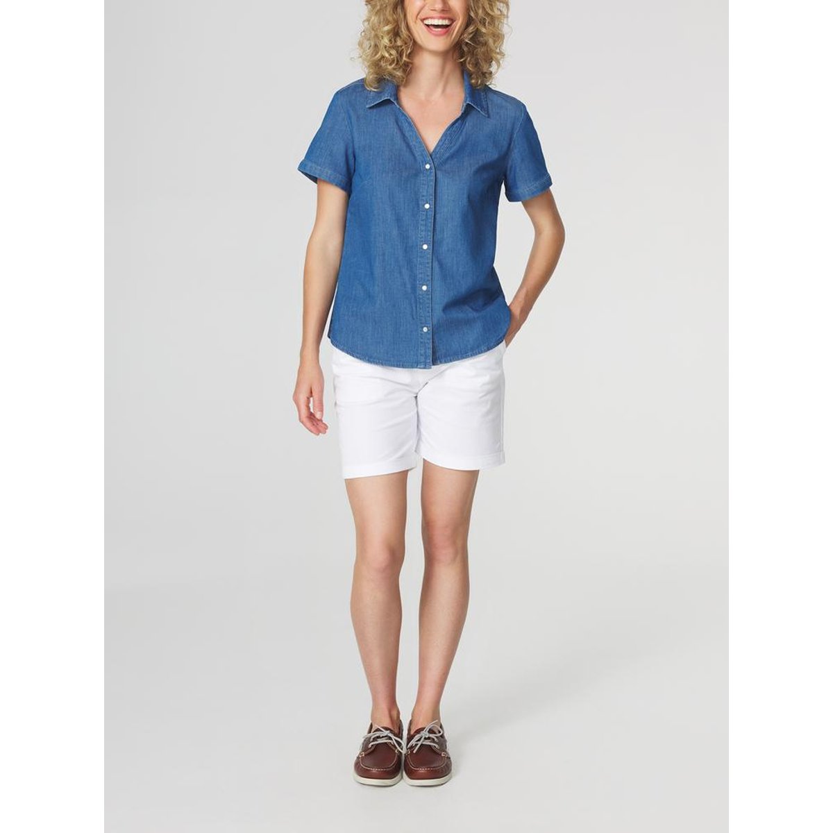 Chemise manches courtes MANDYCHA stone, TBS