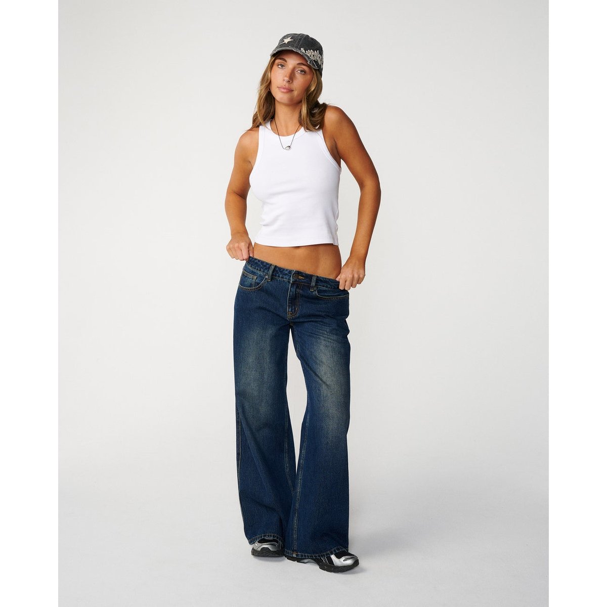 Pantalon Baggy à taille basse ARCHIVE dusty blue, RIP CURL