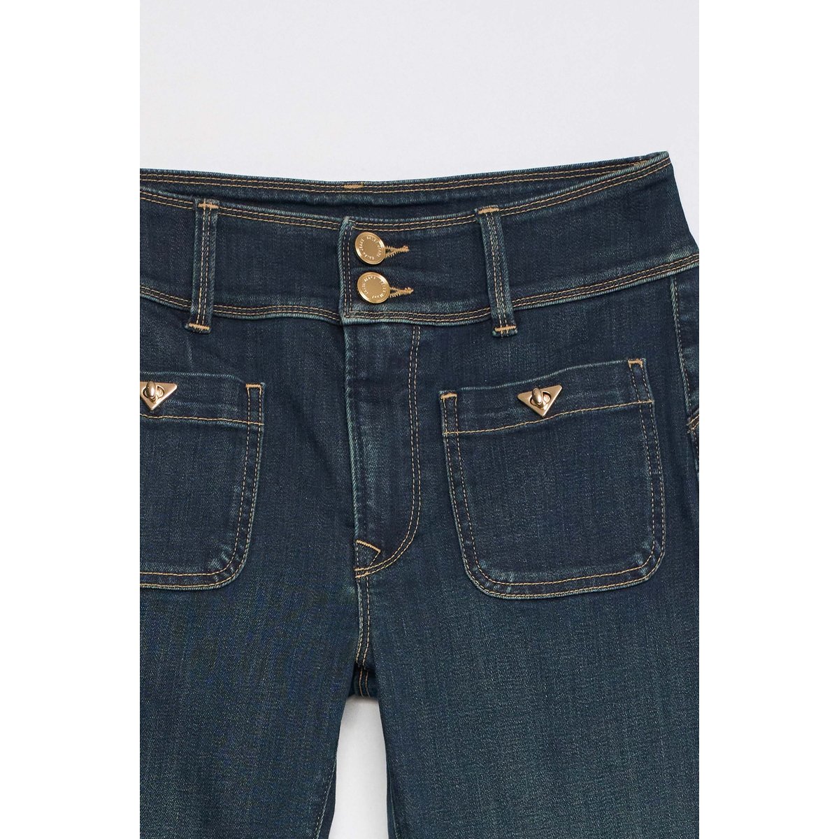 JEAN SECRET PUSH IN BOOTCUT bleu vintage, SALSA JEANS