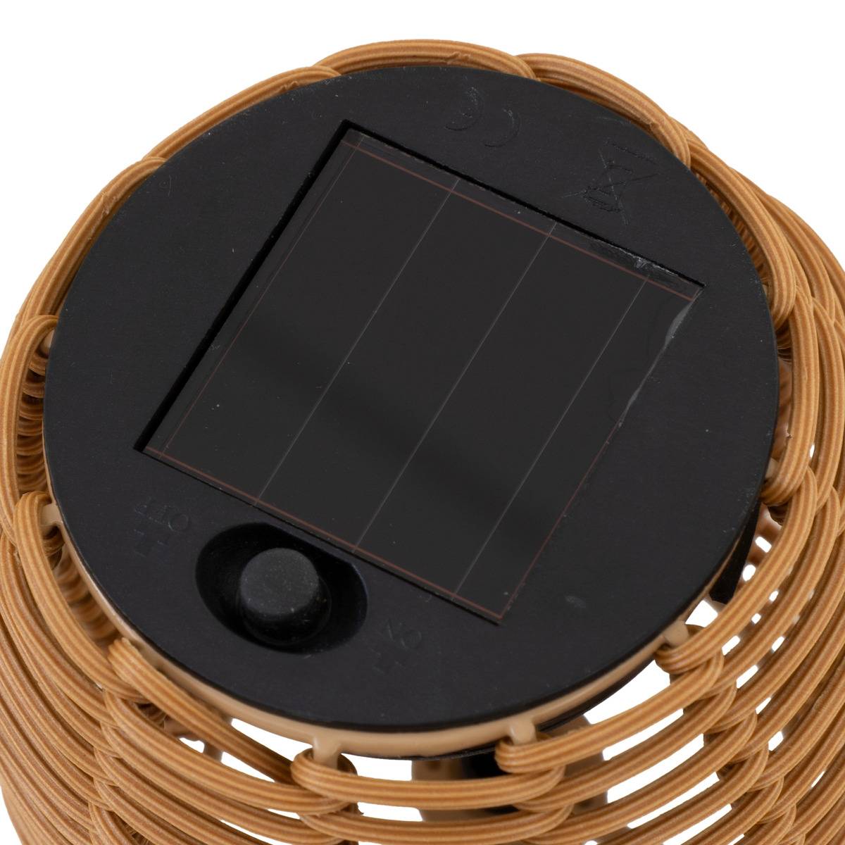Balise solaire ELAIS beige, ATMOSPHERA