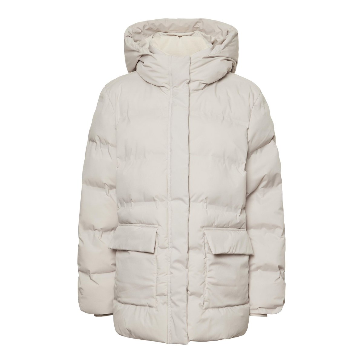 Veste Rembourrée silver gray, PIECES