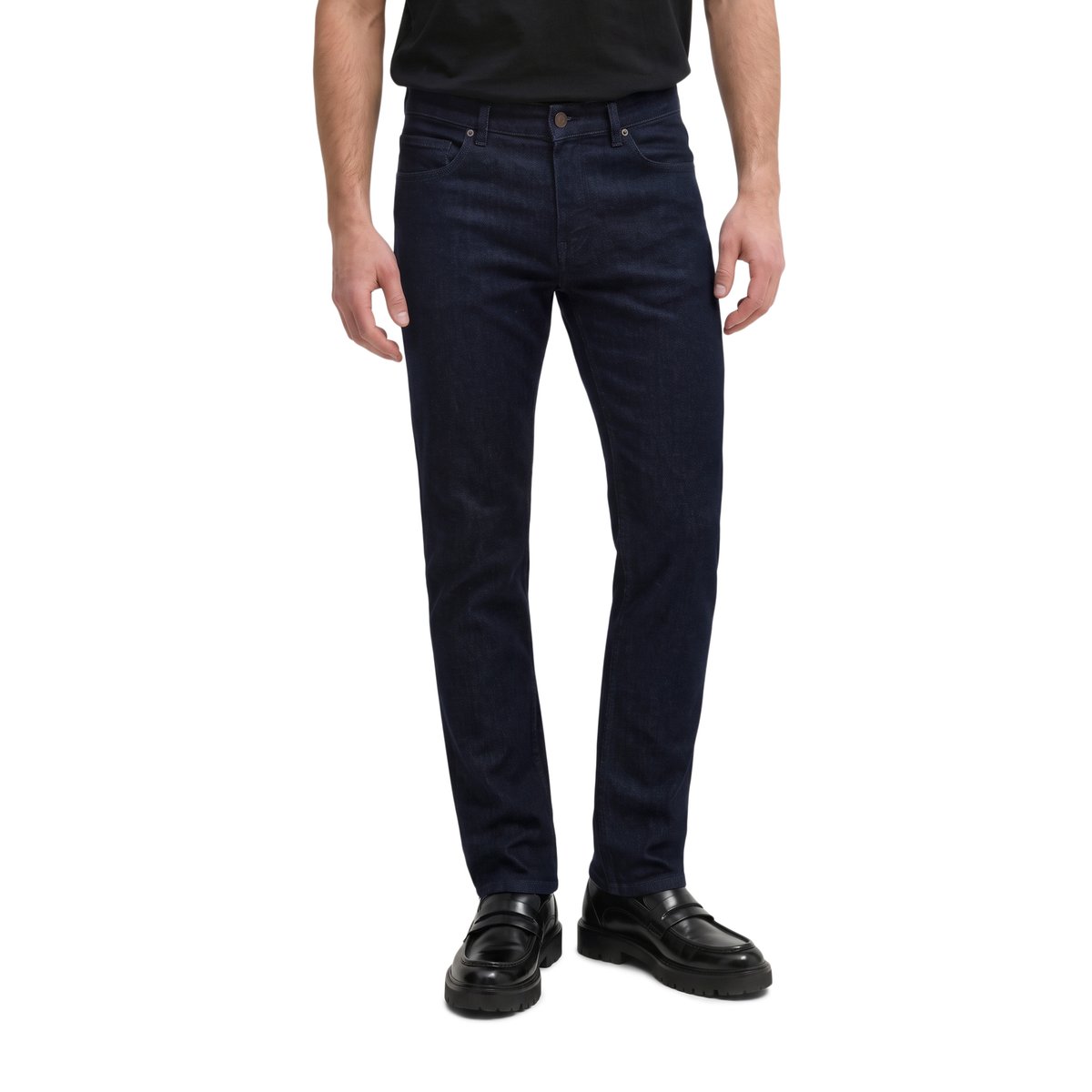 Jeans modèle Sjöbo shaped en denim bleu authentique stretch bleu, MARC O'POLO