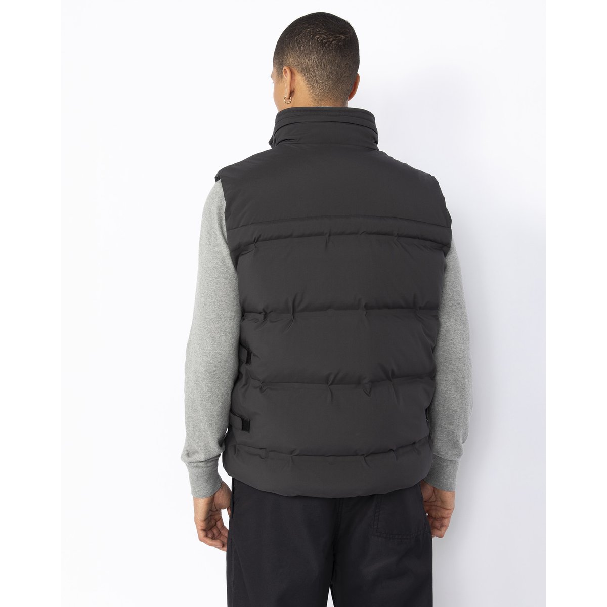Doudoune utility sans manche anthracite, SCHOTT