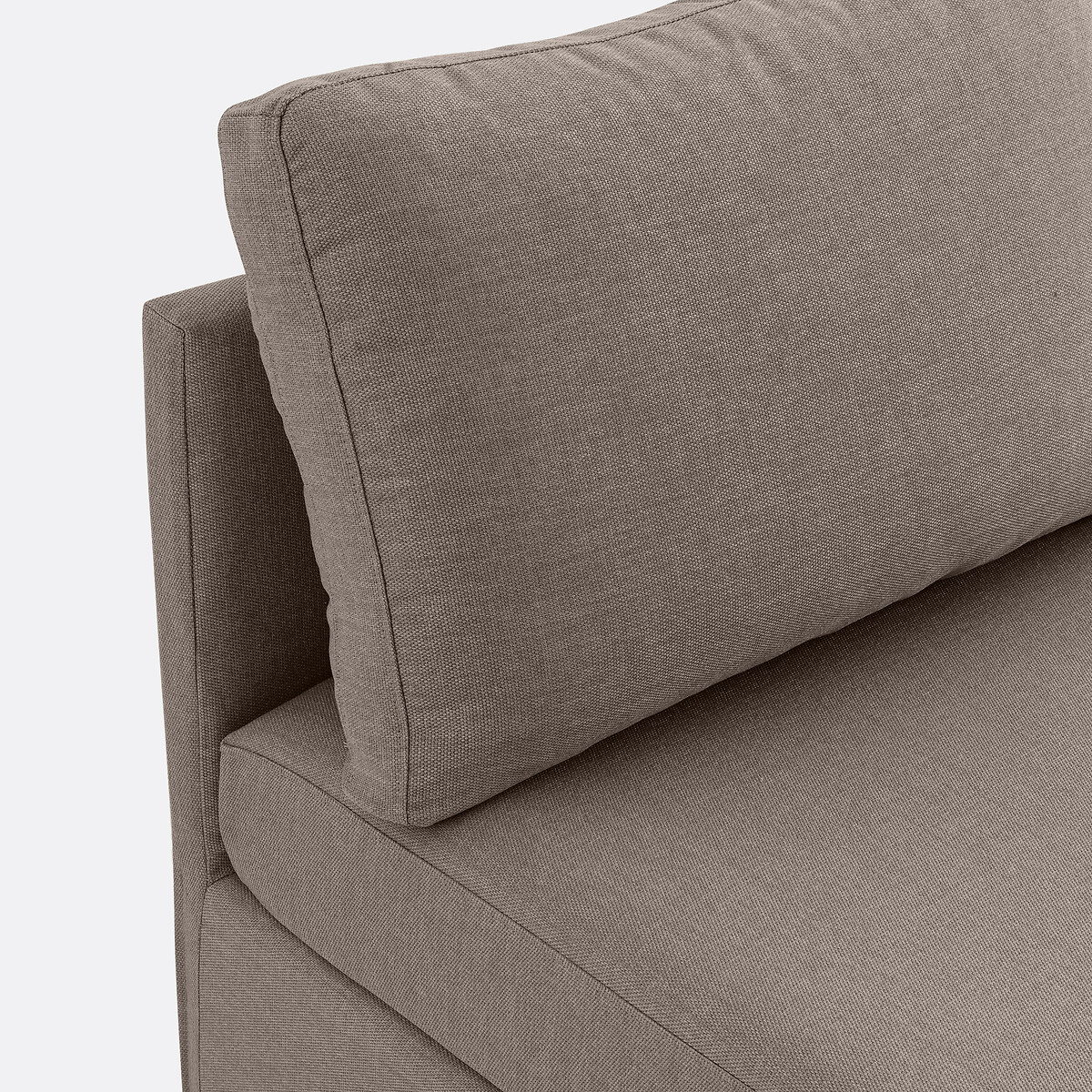 Mêlee longchair, superieur comfort, Robin taupe , SO'HOME