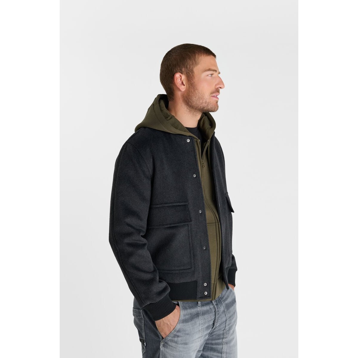 Veste MOVA dark grey, LE TEMPS DES CERISES