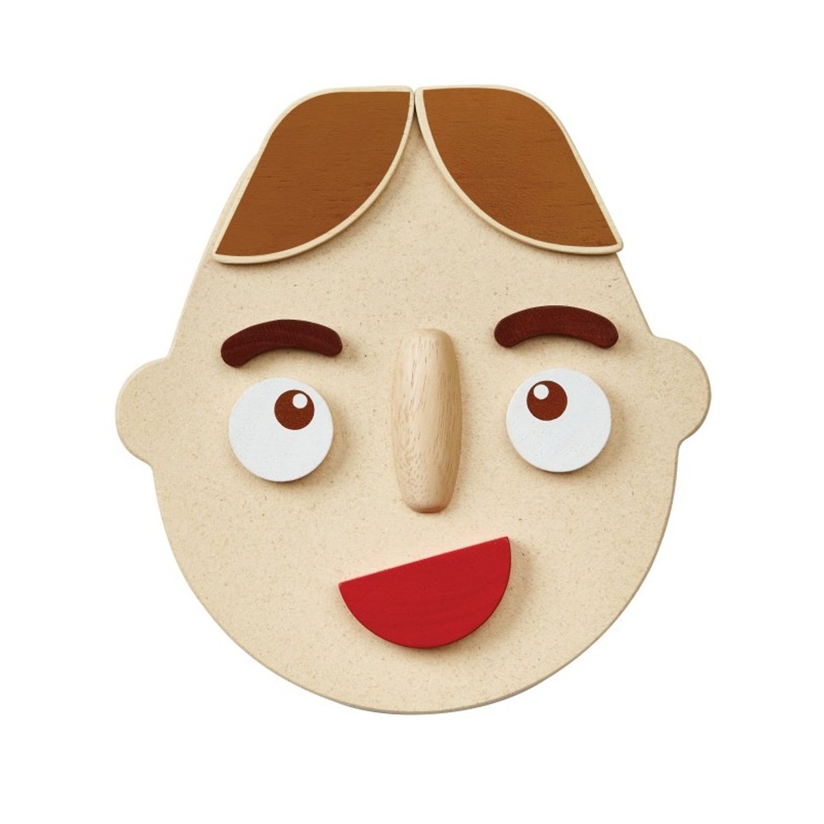 Visage et émotions marron, PLAN TOYS